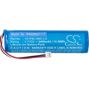 Battery compatible with Philips Avent SCD843/26, SCD845/26, SCD841, SCD841/26 Baby Monitor, Babyphone (3400mAh, 3.7 v, Li-ion) - Vhbw