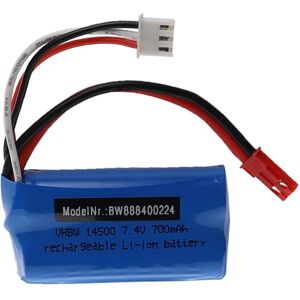 Vhbw - Battery compatible with Syma F1 Model Making Device (700mAh, 7.4 v, Li-ion, 54 x 28 x 15 mm)