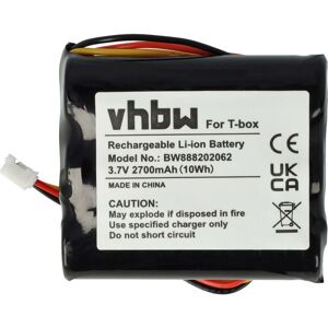 Vhbw - Battery compatible with tonies Toniebox Music Box (2700mAh, 3.7 v, Li-ion)