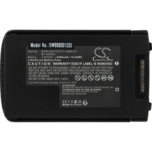 Vhbw - 1x Battery compatible with Zebra TC52ax-HC, TC52x, TC52ax, TC52x-HC, TC52, TC52-HC Mobile Computer pda Scanner (4400mAh, 3.85 v, Li-Ion)