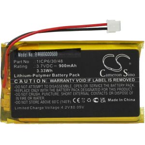 Vhbw - Battery Replacement for Babymoov 1ICP6/30/48 for Baby Monitor, Babyphone (900mAh, 3.7 v, Li-polymer)