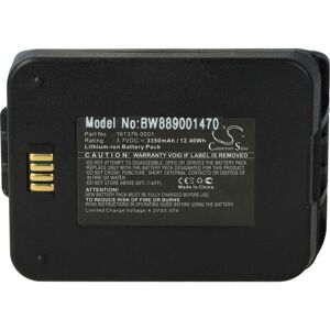 Vhbw - Battery Replacement for lxe 161376-0001, MX8A380BATT for Mobile Computer pda Scanner (3350mAh, 3.7 v, Li-ion)