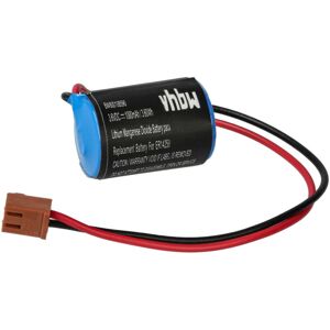 Vhbw - Battery Replacement for Omron CPM2A-BAT01 for cnc Router, cnc Controller (1000mAh, 3.6V, Li-Ion)