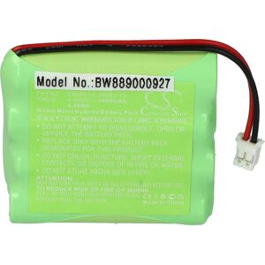 Battery Replacement for Summer 29580-10, 29600-10 for Baby Monitor, Babyphone (1000mAh, 4.8 v, NiMH) - Vhbw