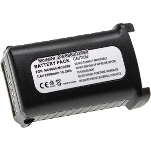 Battery Replacement for Symbol 82-111734-01, BRTY-MC90SAB00-01, BTRY-MC90GKAB0E-10 for Handheld Mobile Computer (2600mAh, 7.4V, Li-Ion) - Vhbw