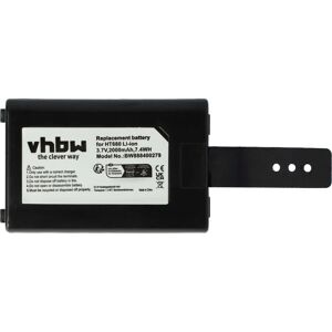 Vhbw - Battery Replacement for Unitech H16004-LI, AT16004-1, 1400-910006G for Mobile Computer pda Scanner (2000mAh, 3.7 v, Li-ion)