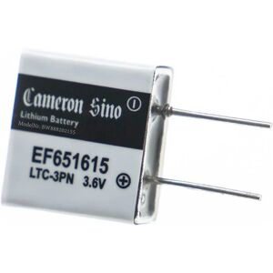 EF651615 Special Battery - Primary Battery with Solder Pins (400mAh, 3.6V, Li-SOCl2) - Vhbw