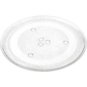 Microwave Plate compatible with Samsung MS23K3555EW, MW81W-S, MW82N Microwave - Rotary Plate with Y-shaped mount, Glass, 285 mm - Vhbw