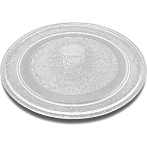 Microwave Plate compatible with Sharp YC-PG204AE-S Microwave - Rotary Plate, Glass, 24.5 cm - Vhbw