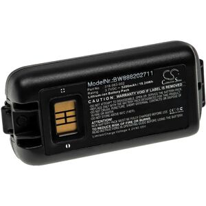 Vhbw - Replacement Battery compatible with Honeywell CK70 Handheld Mobile Computer (5200mAh, 3.7 v, Li-ion, Black)