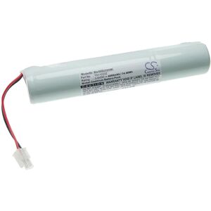 Vhbw - Replacement Battery compatible with Schneider s-amb OVA58903, s-amb-e OVA58908 Escape Route, Emergency Light (4000 mAh, 3.6 v, NiCd)