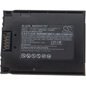 Vhbw - Battery compatible with Zebra TC56, TC57, TC52x, TC57x Handheld Mobile Computer (4200mAh, 3.7 v, Li-ion)