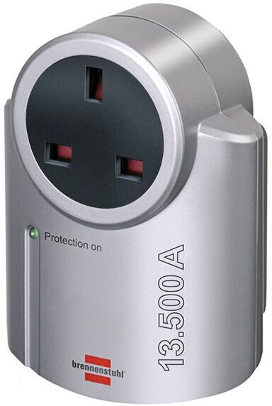 Surge Protection Adapter Surge Protector Plug-In Socket Mains Plug Surge Protect - Brennenstuhl