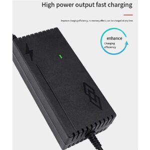 Tlily - 14.6V 10A LiFePO4 Battery Charger for 12.8V 4S Scooter Car Solar Energy Storage with Fan dc 5.5X2.5mm eu Plug