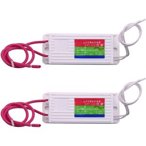 Tlily - 2 Pc Hb-Co6 Electronic Transformer Au Waterproof Power Supply Rectifier 6Kv 60W 30Ma