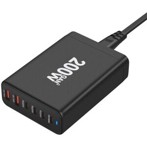 Tlily - 200W GaN Desktop Charger usb Type c pd Quick Charge (us)