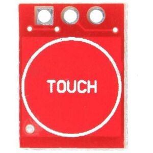TLILY 250Pcs Ttp223 Modular Touch Button Self-locking Jog Capacitive Switch Single Channel Transformation