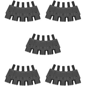 Tlily - 25PCS iec 320 C13 Female Plug Adapter 3Pin Socket Power Cord Rewirable Connector