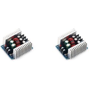 Tlily - 2X 300W 20A dc-dc Adjustable Step Down Converter Module Constant Current Voltage Regulator Power Supply Driver