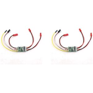 TLILY 2X 5A esc 2S-3S Lipo Bidirectional Brushed Speed Controller for rc Model Car Boat Tank Spare Parts