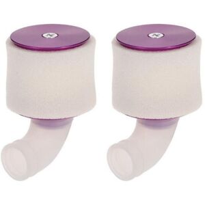 Tlily - 2X rc 081070 (04103) Purple Alum Air Filter Cover for 1:8 28 Engine