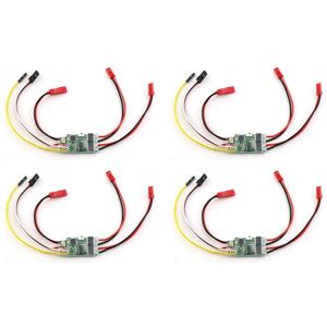 TLILY 4X 5A esc 2S-3S Lipo Bidirectional Brushed Speed Controller for rc Model Car Boat Tank Spare Parts