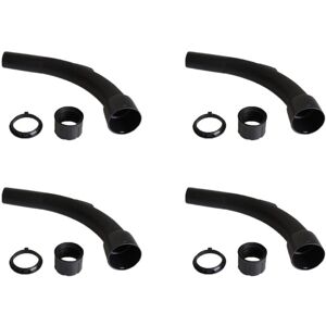 Tlily - 4X Universal Vacuum Cleaner Hose End Bent Part Handle Tube Set 32mm Household Supplies High Quality