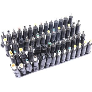 TLILY 56 Pcs Head Jack Charger to Plug Power Adapter for Notebook Laptop