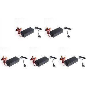 Tlily - 5X 14.6V 10A Iron Phosphate Battery Charger for 12.8V 4S Scooter Car Solar Energy Storage Charger eu Plug