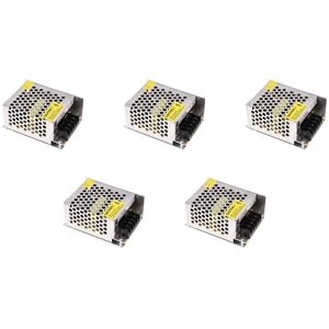 TLILY 5X 36W Driver Power Supply Transformer DC 12V 3A For LED Strip Light Lamp