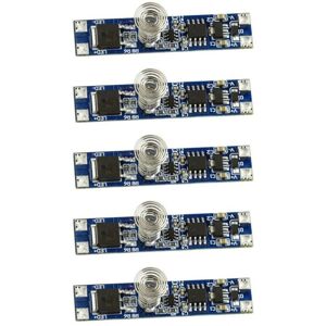Tlily - 5X 5V-24V 8A Capacitive Sensor Module Dimmer Smart led Light pcbaled Touch Switch Dimming Control
