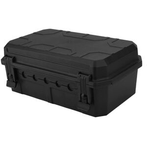 TLILY Outdoor Weatherproof Connection Box, Ip54 Water-Resistant Extension Cord Electrical Box to Protect Black