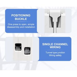 TLILY TOB9S-63 No Metering tuya 1P+N wifi Smart Switch Energy Meter Circuit Breaker Timer Relay mcb