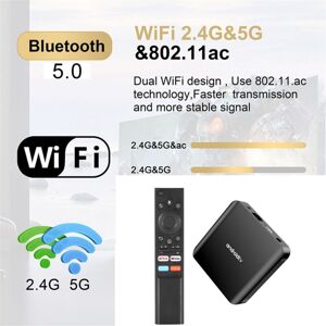 Tlily - TV98 atv Plus Smart tv Box Media Player Set Top eu Plug 1G+8G