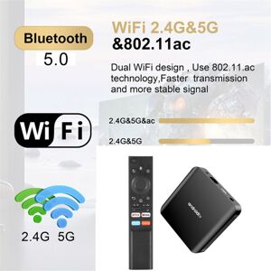 Tlily - TV98 atv Plus Smart tv Box Media Player Set Top us Plug 1G+8G
