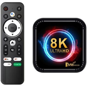 Tlily - TV98 RK3528 Smart tv Box Android 13 8K hd 2.4G&5G Wifi Media Player Mini Set Top Box,4G+64G eu Plug