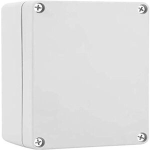 Héloise - White Waterproof Junction Box 80mm x 110mm x 70mm abs Outdoor Lighting Enclosure Electrical Connection Cable