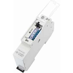 Interrupteur horaire de Rail Interrupteur de Commande de synchronisation de Rail din Intelligent Relais de minuterie TM610C 220V pour réverbère - ZVD