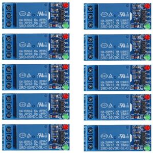 YS-YALOTRS 10pcs 5V 1 Channel Low Level Trigger Expansion Plate Load Controlled Switch Module for Household Appliance Control YS-YALOTRS 10pcs 5V 1 Channel Low Level Trigger Expansion Plate Load Controlled Switch Module for Household Appliance Control