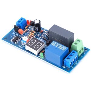 TEHTUY AC 220V Timer Relay Module, Delay Timer Relay Trigger Circuit Board, 1-99 Seconds/1-99 Minutes Time Range TEHTUY AC 220V Timer Relay Module, Delay Timer Relay Trigger Circuit Board, 1-99 Seconds/1-99 Minutes Time Range