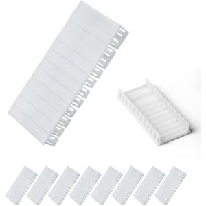 CCYKXA Pack of 10 modular covers for electrical enclosures – Blind cover for distribution panel CCYKXA Pack of 10 modular covers for electrical enclosures – Blind cover for distribution panel