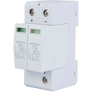 SNQ DC Surge Protector, 1000V Home Surge Protector for Photovoltaic System, Surge Protective Device (2P 40KA) SNQ DC Surge Protector, 1000V Home Surge Protector for Photovoltaic System, Surge Protective Device (2P 40KA)