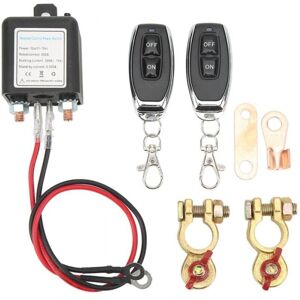 CYSLMUK DC12V Remote Battery Cut Off Switch, Car Anti-Theft Circuit Breaker Prevents Battery Drain, High Current Battery Cut Off Master for RV ATV Car Boat, CYSLMUK DC12V Remote Battery Cut Off Switch, Car Anti-Theft Circuit Breaker Prevents Battery Drain, High Current Battery Cut Off Master for RV ATV Car Boat,