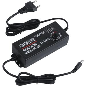 Aougo - DC3-24V 3A 15W-72W Adjustable Power Switching Adapter Lighting Transformer with 3A Display Indicator Light Driver for led Strip Input Aougo - DC3-24V 3A 15W-72W Adjustable Power Switching Adapter Lighting Transformer with 3A Display Indicator Light Driver for led Strip Input