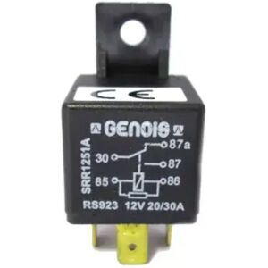 GENOVÉS Relé 5 terminales 12V 20/30A - Relay GENOVÉS Relé 5 terminales 12V 20/30A - Relay