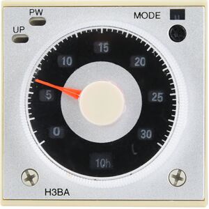 TEHTUY High-precision, multifunctional 8-pin time delay relay with a timer ranging from 1.2 seconds to 300 hours, compatible with 220VAC/24VDC/AC. TEHTUY High-precision, multifunctional 8-pin time delay relay with a timer ranging from 1.2 seconds to 300 hours, compatible with 220VAC/24VDC/AC.