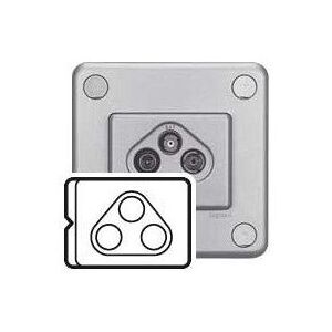 Legrand 086677 Wall Plate/Faceplate - TV, FM, SAT sockets Legrand 086677 Wall Plate/Faceplate - TV, FM, SAT sockets