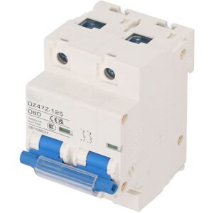 SNQ Mini 2P Circuit Breaker, 2P DC1000V Circuit Breaker, Stable Modular Design, PA66 for Marine Electrical Systems (Blue) SNQ Mini 2P Circuit Breaker, 2P DC1000V Circuit Breaker, Stable Modular Design, PA66 for Marine Electrical Systems (Blue)
