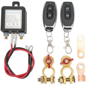TEHTUY Remote Battery Disconnect Switch, 12V DC Car Cut-Off Switch, Anti-Theft, Main Circuit Breaker with Copper Terminal, Remote Control for Car (12V120A) TEHTUY Remote Battery Disconnect Switch, 12V DC Car Cut-Off Switch, Anti-Theft, Main Circuit Breaker with Copper Terminal, Remote Control for Car (12V120A)