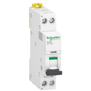 Schneider Electric - Schneider A9P71625 Circuit breaker 25A - iDT40K Acti9 - 4.5kA - c curve - 1P+N Schneider Electric - Schneider A9P71625 Circuit breaker 25A - iDT40K Acti9 - 4.5kA - c curve - 1P+N